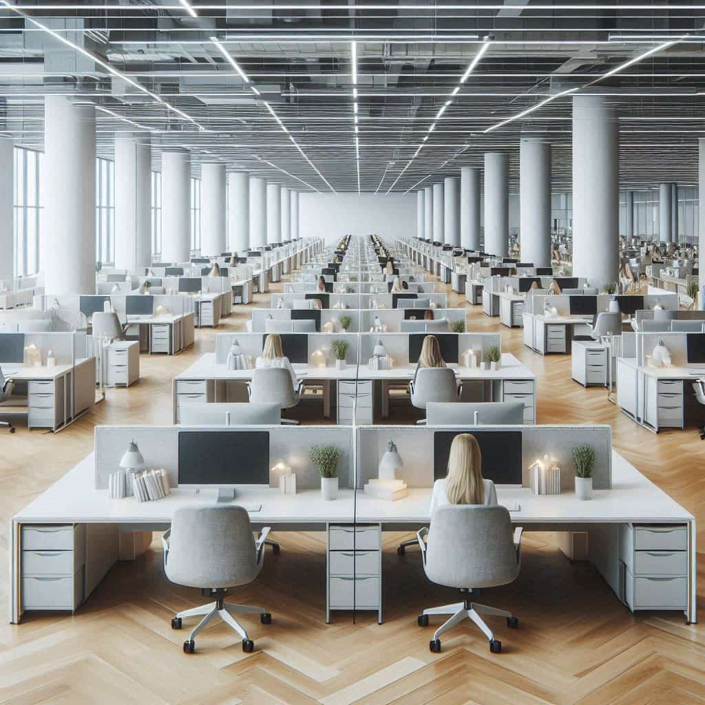 财务部门在员工午休时段期间怎样兼顾写字楼办公的不同岗位协作效率